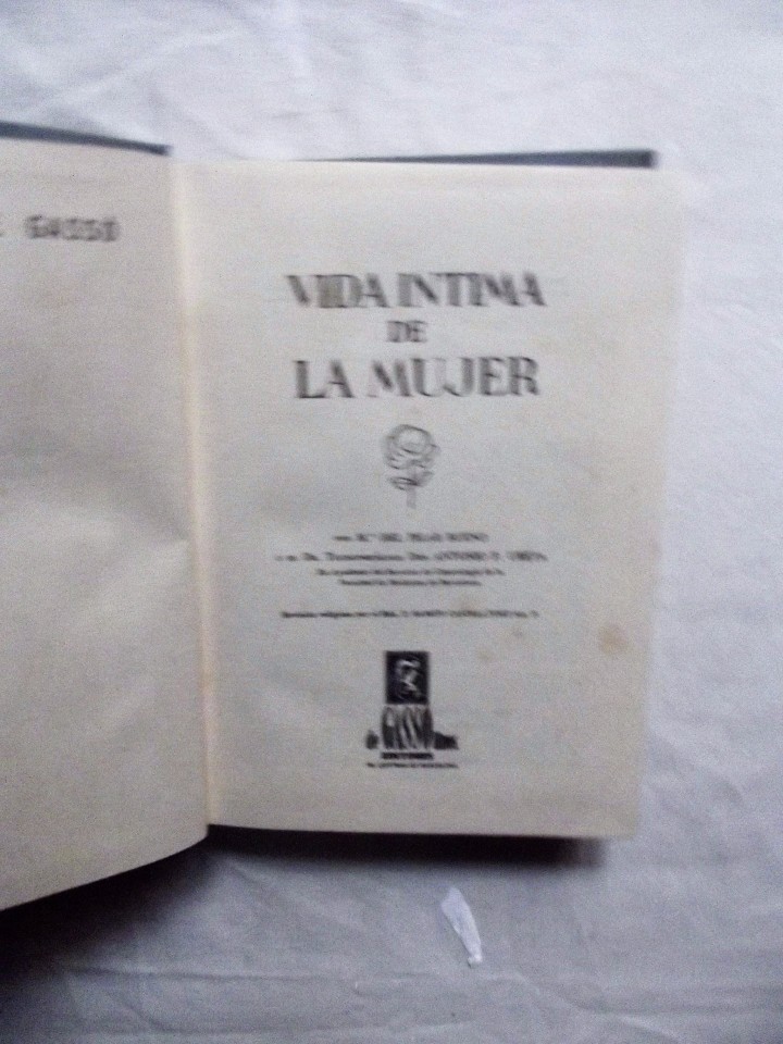 Libros: VIDA INTIMA DE LA MUJER - Foto 2