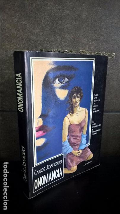 Libros: ONOMANCIA. CARLOS JOANIQUET. - Foto 1