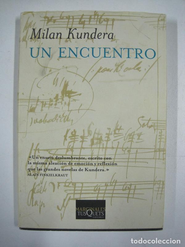 Libros: Un encuentro  / Milan Kundera - Foto 1