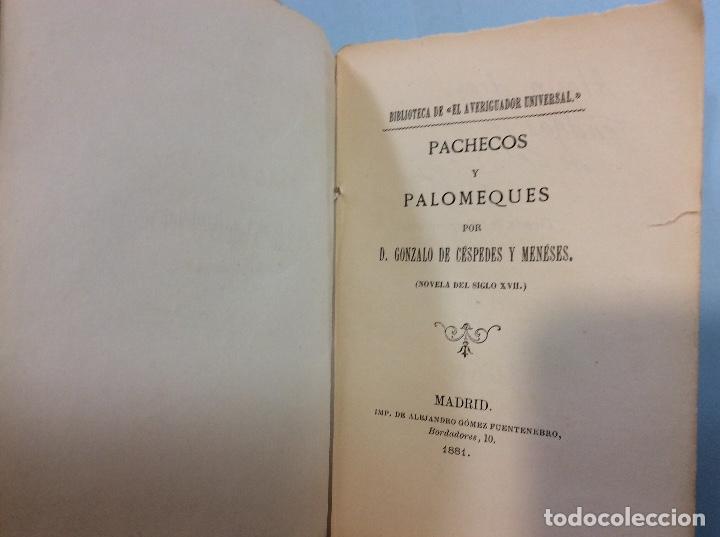 Libros: Pachecos y palomeques - Foto 3