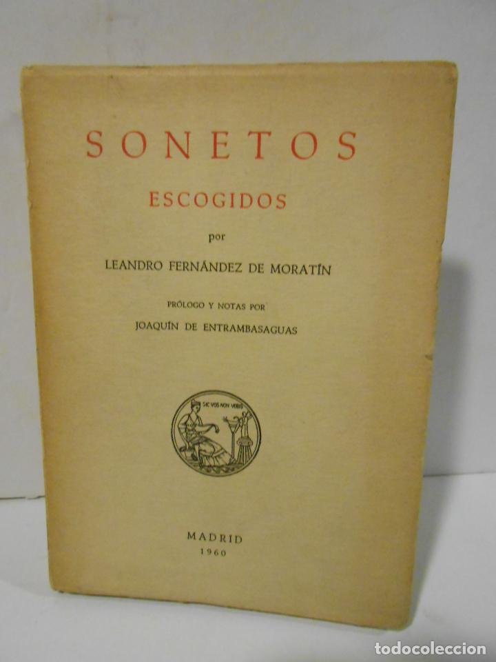 Libros: FERNANDEZ DE MORATIN, Leandro.- - Sonetos Escogidos. - Foto 1