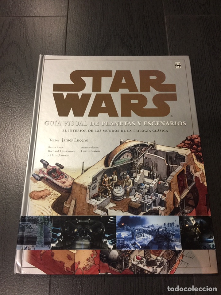 Libros: Star wars gu&iacute;a visual de planetas y escenarios.guerra de las galaxias, retorno yeti, libro,