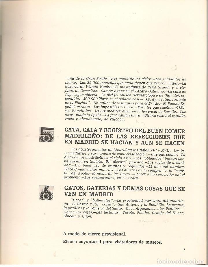 Libros: MADRID AL PASO. LUIS BLANCO VILA.  (P/B20) - Foto 4
