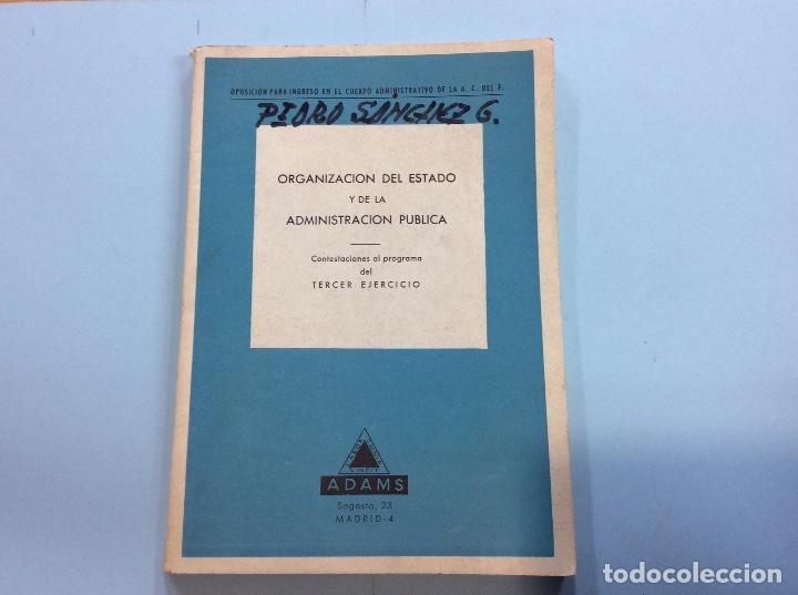 Libros: Organizaci&oacute;n del estado y de la administraci&oacute;n p&uacute;blica - Foto 1