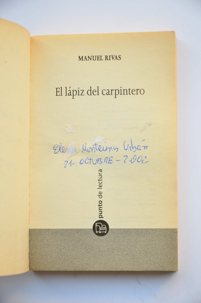 Libros: El l&aacute;piz del carpintero - Manuel Rivas - Foto 2