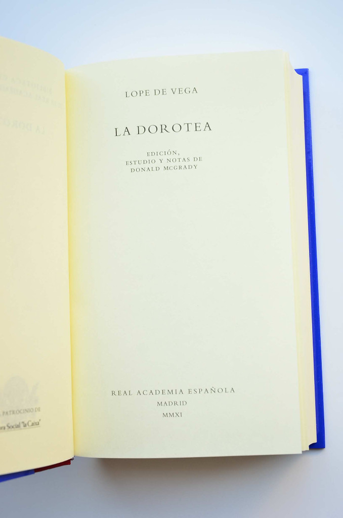 Libros: La Dorotea - VEGA, Lope de - Foto 4