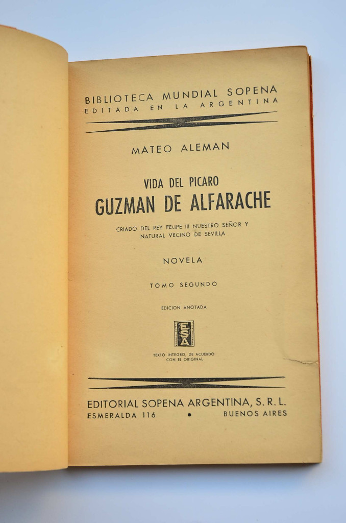 Libros: Guzm&aacute;n de Alfarache. Tomo segundo - ALEM&Aacute;N, Mateo - Foto 2
