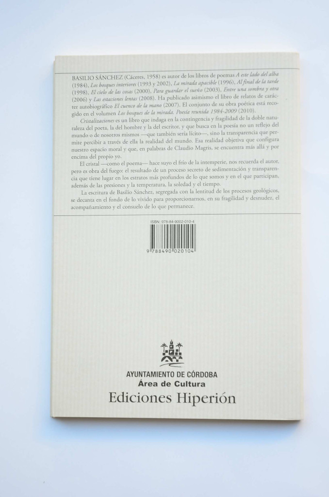 Libros: Cristalizaciones - S&Aacute;NCHEZ, Basilio - Foto 4