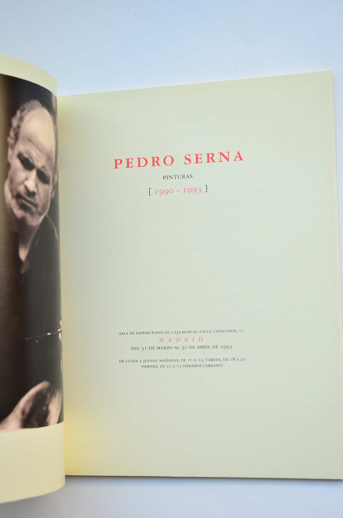 Libros: Pedro Serna. Pinturas, 1990 - 1993 - SERNA, Pedro - Foto 2