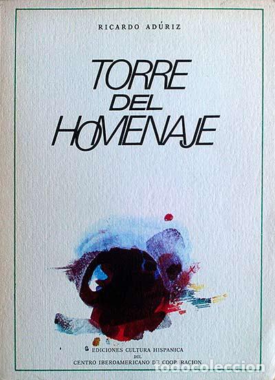 Libros: TORRE DEL HOMENAJE - Ricardo Ad&uacute;riz - Foto 1