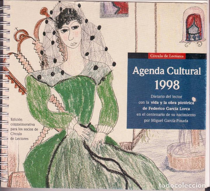 Libros: C&Iacute;RCULO DE LECTORES --  AGENDA CULTURAL 1998 - Foto 1