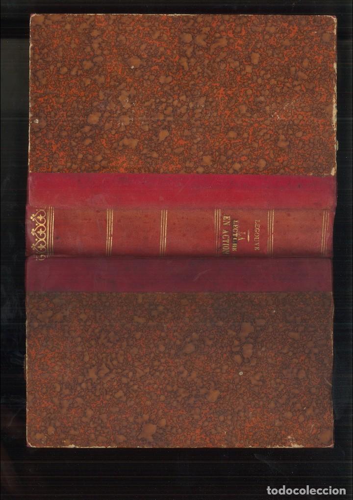 Libros: LA LECTURE EN ACTION. Ernest Legouv&eacute; - Foto 2