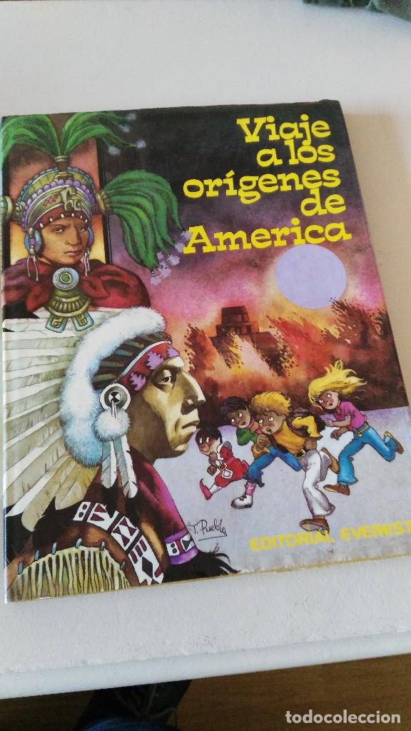 Libros: VIAJE A LOS ORIGENES DE AMERICA - EVEREST - Foto 1
