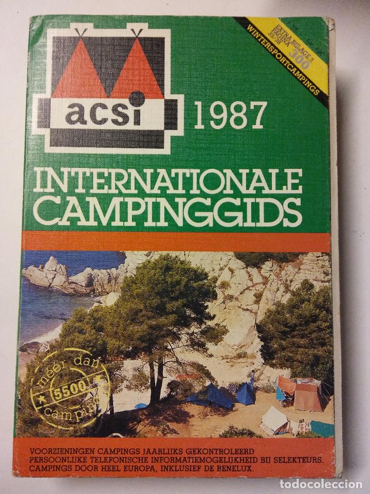 Libros: INTERNATIONALE CAMPINGGIDS. 1987. INGLES - Foto 1