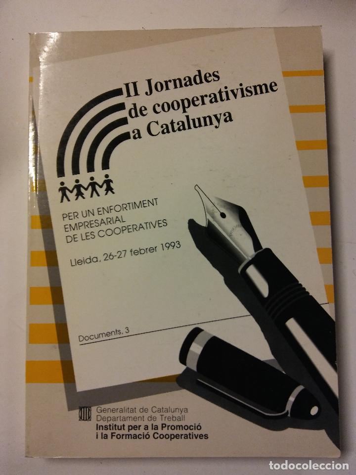Libros: II JORNADES DE COOPERATIVISME A CATALUNYA. - Foto 1