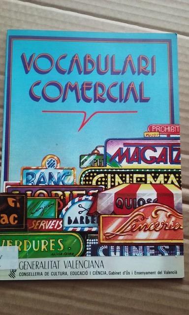 Libros: VV. AA - VOCABULARI COMERCIAL - Foto 1
