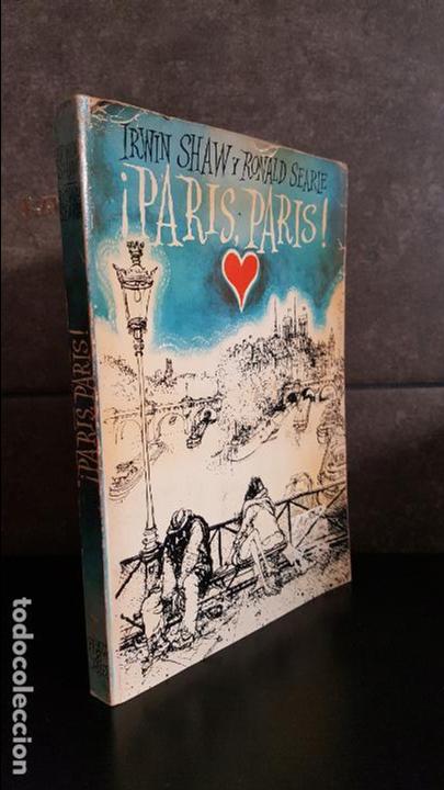 Libros: PARIS PARIS.  Irwin Shaw y Ronald Searle - Foto 1