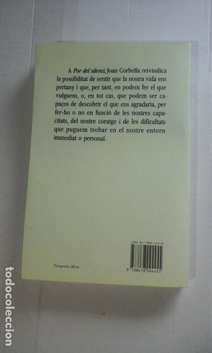 Libros: Por del silenci-Dr.Joan Corbella - Foto 3