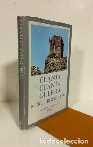 Libros: Cuanta, cuanta guerra. - Rodoreda, Merc&egrave; (1908-1983). - Foto 1