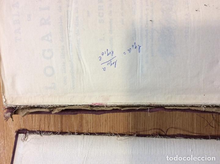 Libros: TABLAS DE LOGARITMOS. L. SCHR&Ouml;N. 1958. - Foto 2