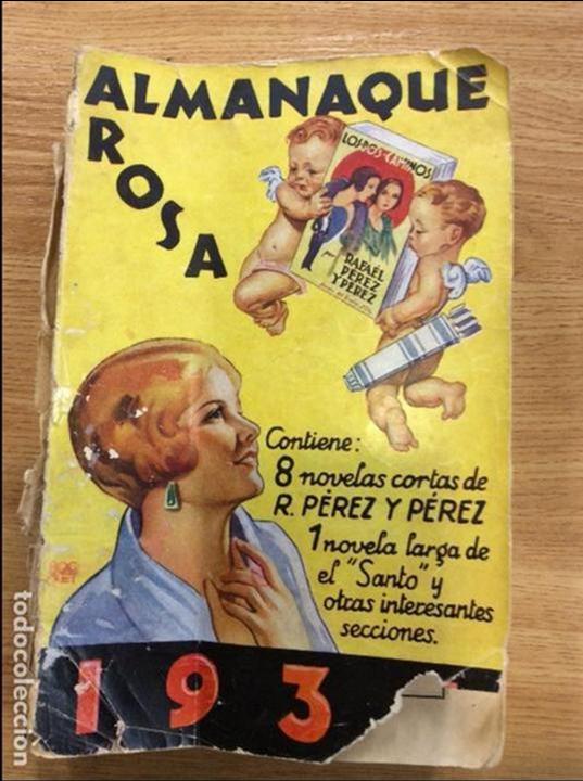 Libros: Almanaque Rosa 1934 * - Foto 1
