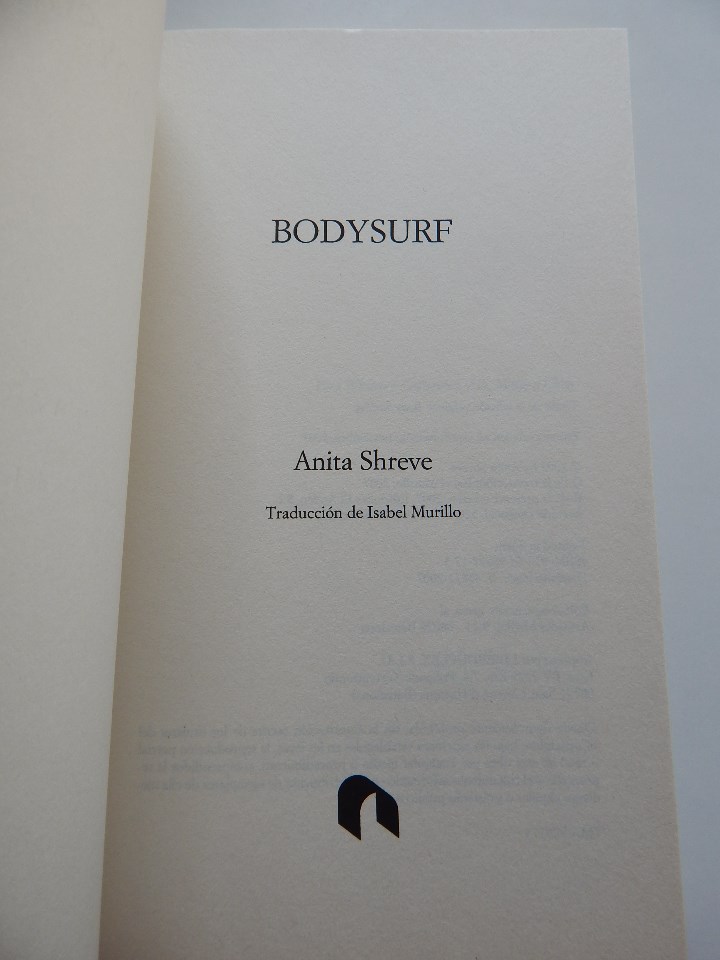 Libros: Bodysurf - Anita Shreve - Foto 10