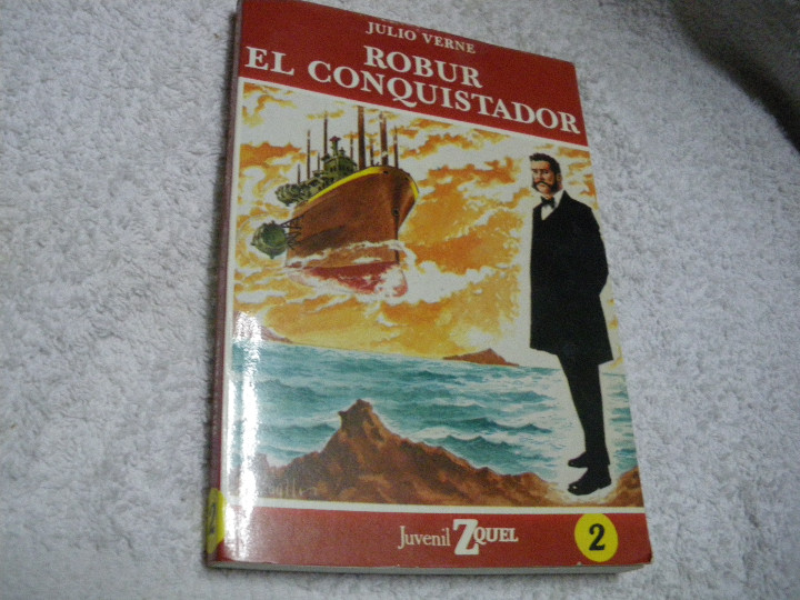 Libros: ROBUR EL CONQUISTADOR - JULIO VERNE - Foto 1