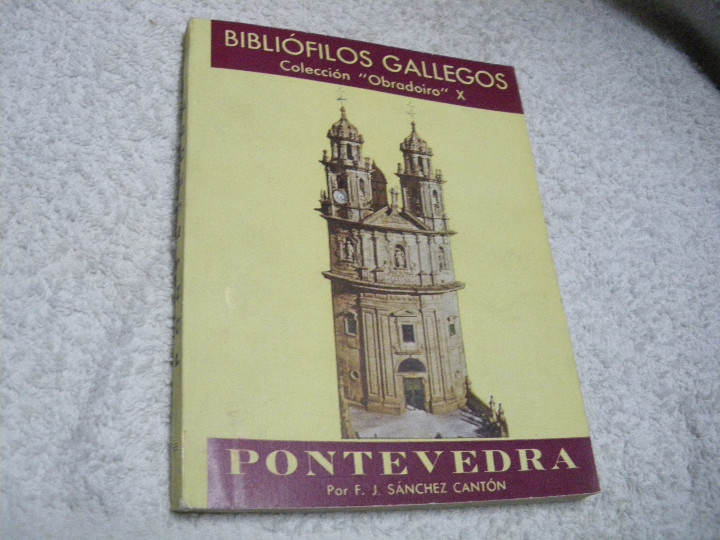 Libros: PONTEVEDRA - F.J. S&aacute;nchez Cant&oacute;n - Foto 1