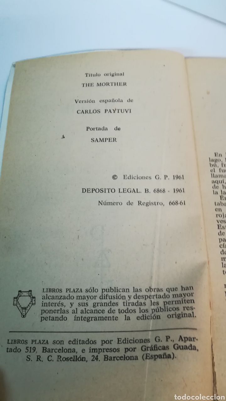 Libros: La madre - Foto 2