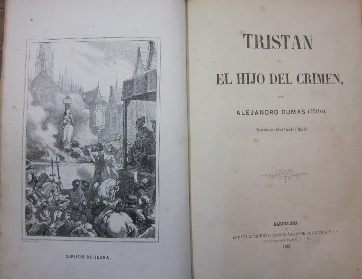 Libros: Tristan o el hijo del crimen - DUMAS, ALEJANDRO - Foto 2