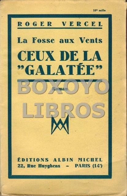 Libros: VERCEL, Roger. Ceux de la Galat&eacute;e - Foto 1