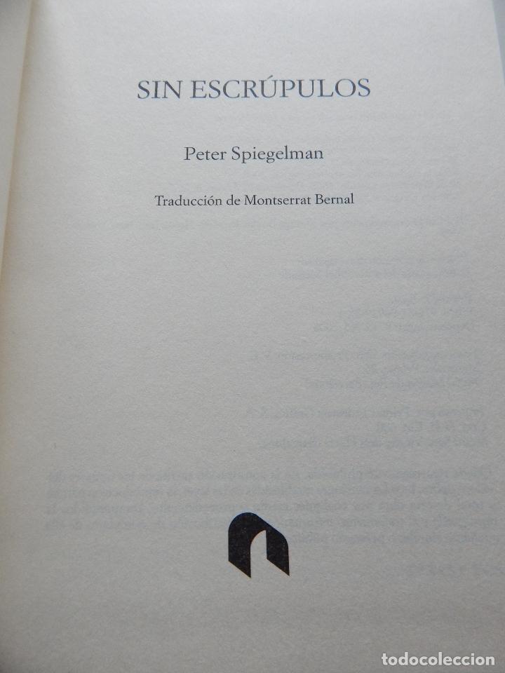 Libros: Sin escr&uacute;pulos - Peter Spiegelman, 2008 - Foto 4