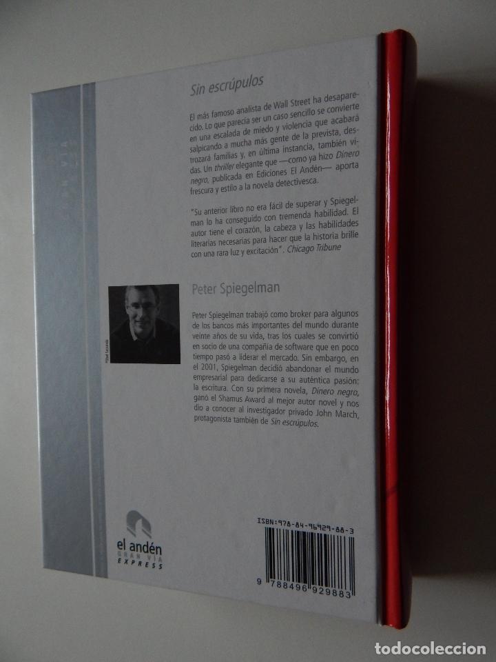 Libros: Sin escr&uacute;pulos - Peter Spiegelman, 2008 - Foto 2