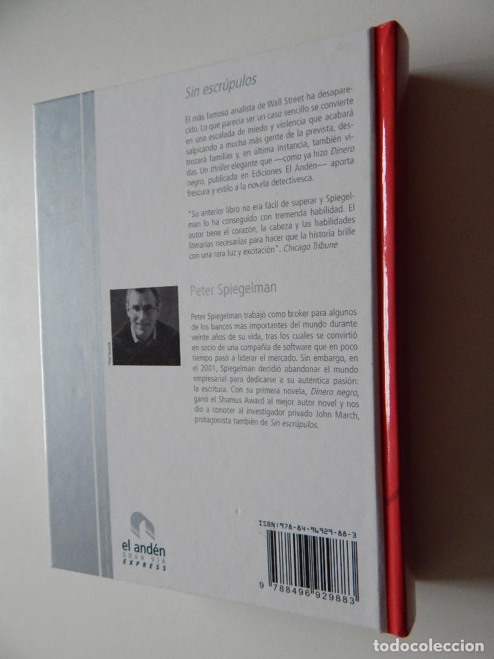 Libros: Sin escr&uacute;pulos - Peter Spiegelman, 2008 - Foto 2