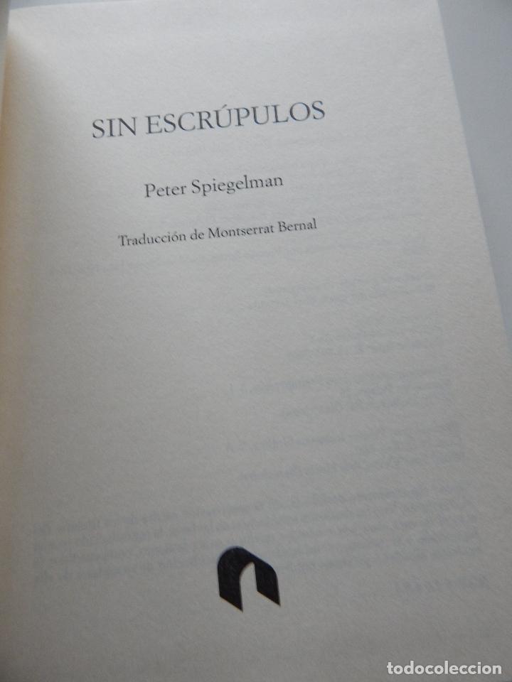 Libros: Sin escr&uacute;pulos - Peter Spiegelman, 2008 - Foto 5