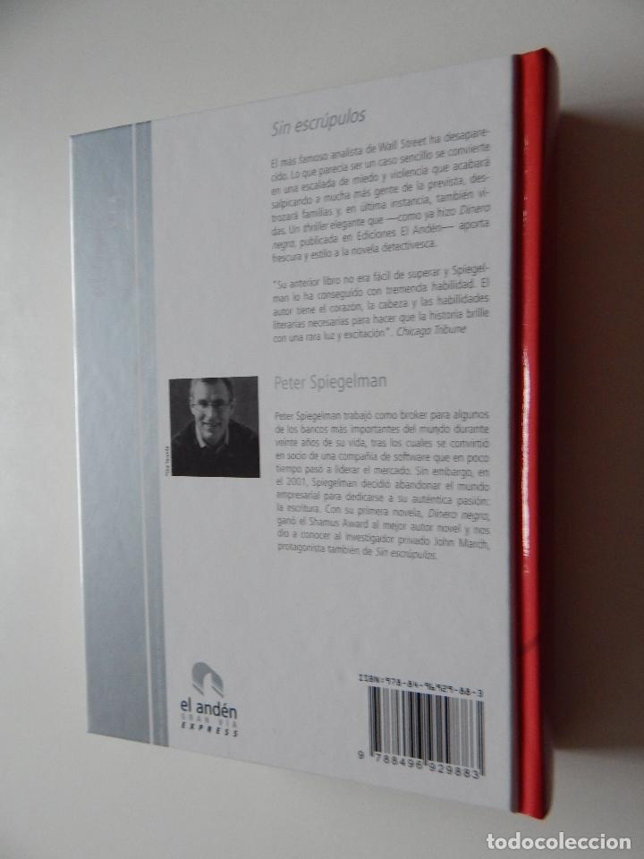 Libros: Sin escr&uacute;pulos - Peter Spiegelman, 2008 - Foto 2