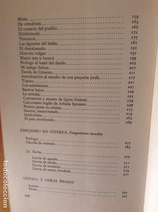 Libros: NARRACIONES (SALVADOR ESPRIU) - Foto 5
