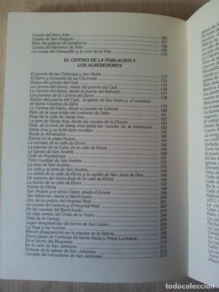 Libros: ENRIQUE VILLAR YEBRA - IMPRESIONES DE GRANADA - EDICIONES ALBAIDA - Foto 8