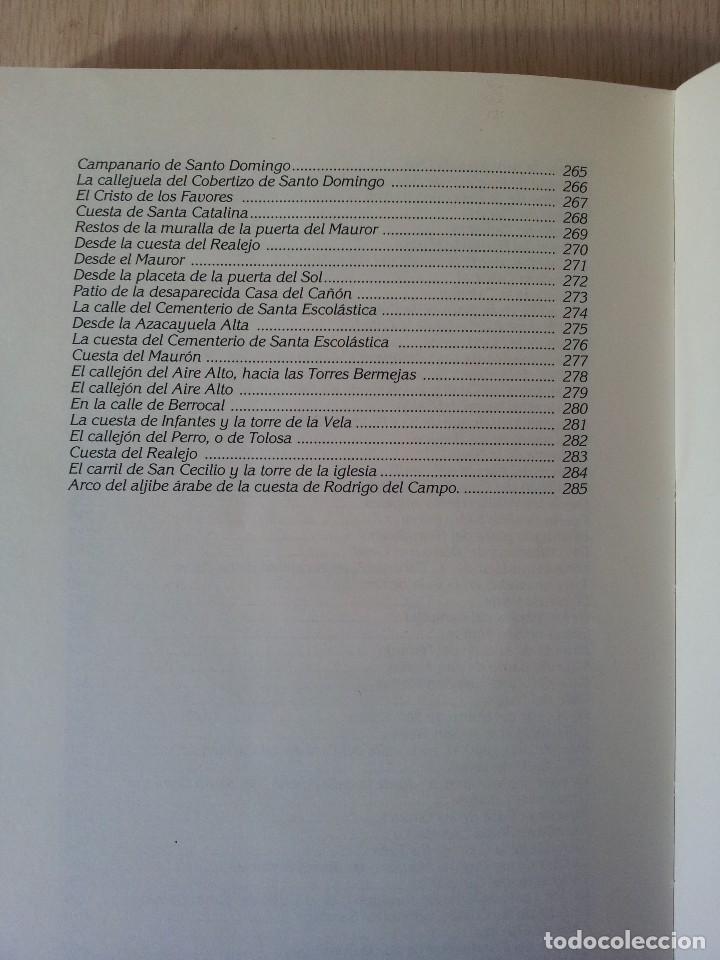 Libros: ENRIQUE VILLAR YEBRA - IMPRESIONES DE GRANADA - EDICIONES ALBAIDA - Foto 10