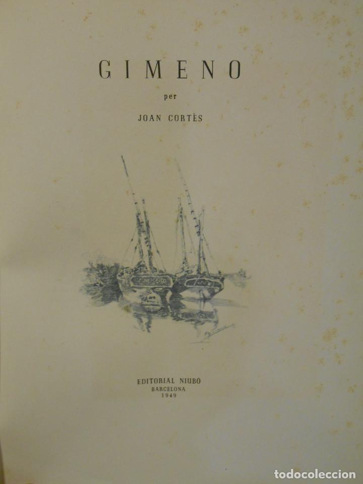 Libros: CORT&Egrave;S, Joan.- - Gimeno. - Foto 1