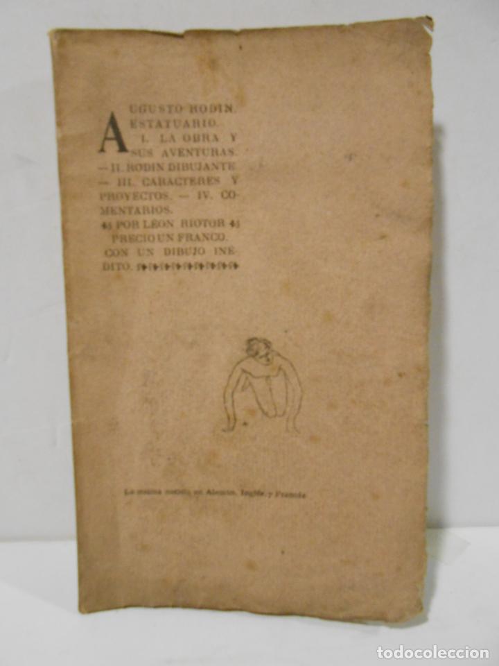 Libros: RIOTOR, Le&oacute;n.- - Augusto Rodin. Estatuario. - Foto 1