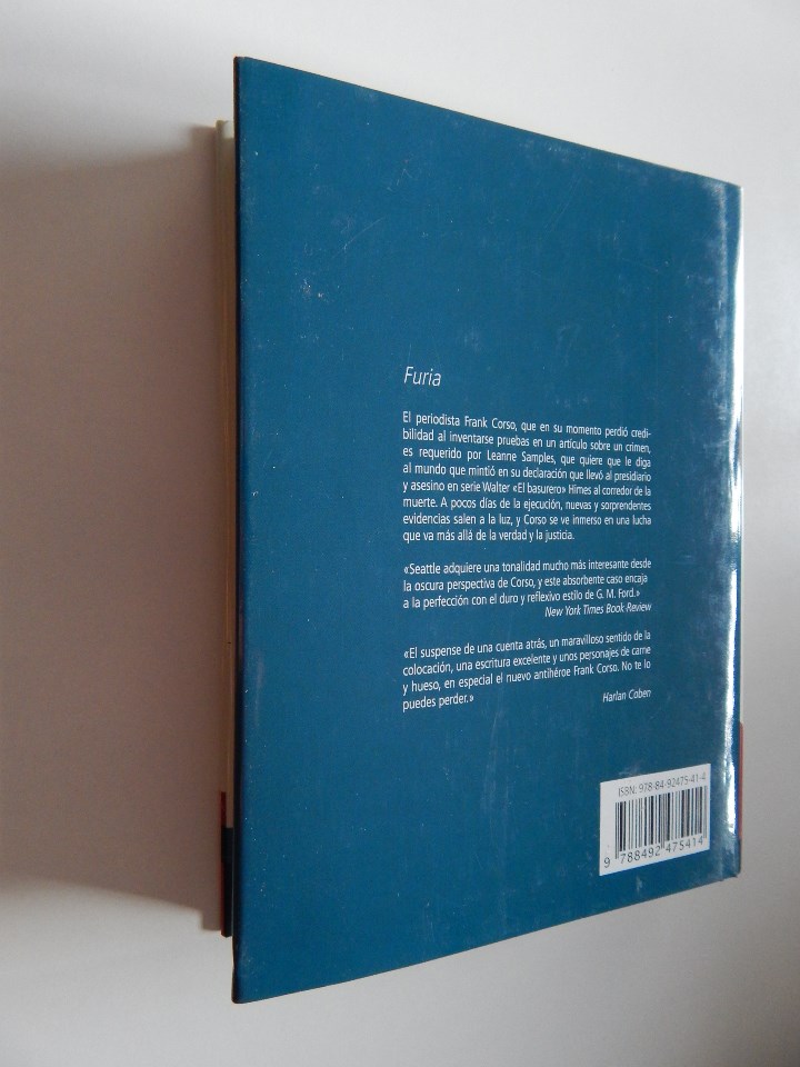 Libros: Furia - G. M. Ford / Libro - Foto 2
