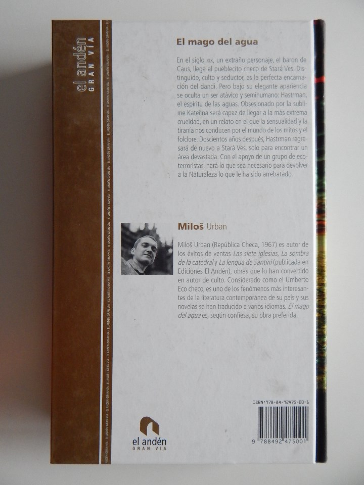 Libros: El mago del agua - Milos Urban - Foto 3