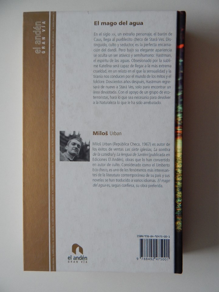 Libros: El mago del agua - Milos Urban - Foto 3