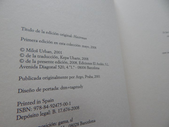 Libros: El mago del agua - Milos Urban - Foto 6