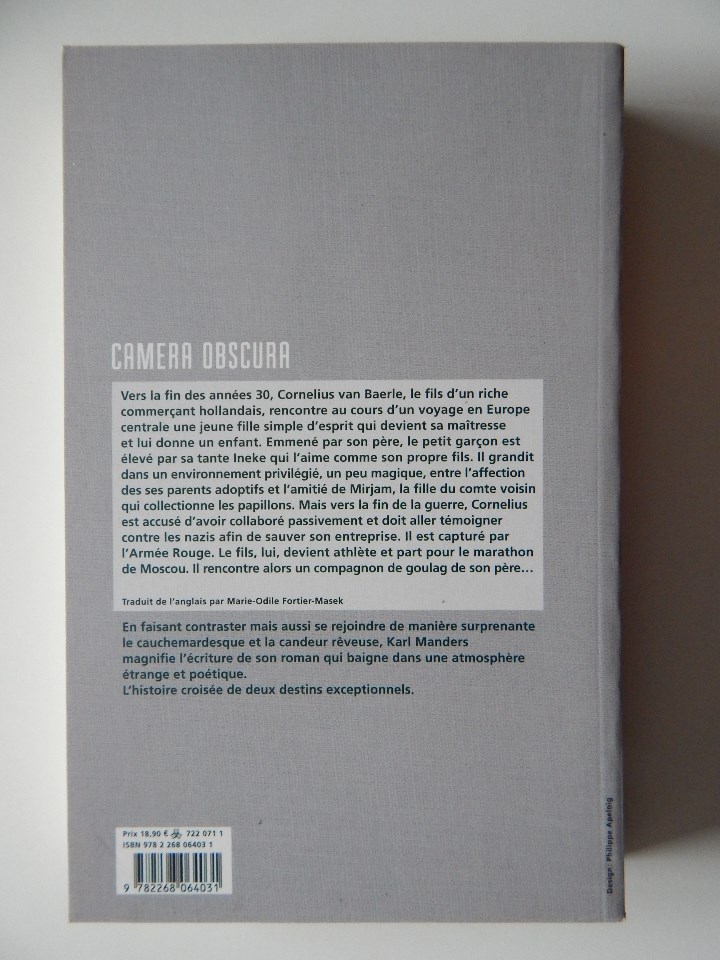 Libros: Camera obscura - Karl Manders, 2008 - Libro en franc&eacute;s - Foto 2