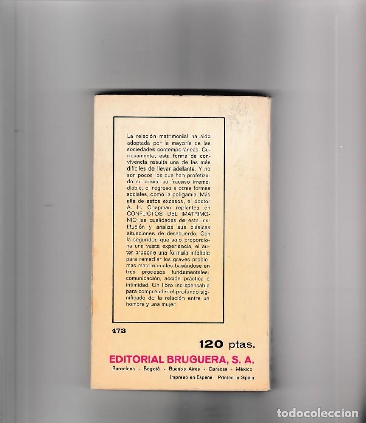 Libros: CONFLICTOS DE MATRIMONIO- A.H.CHAPMAN - Foto 2
