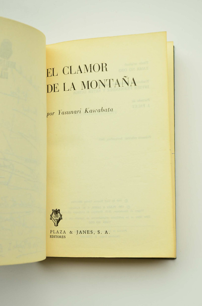 Libros: El clamor de la monta&ntilde;a - KAWABATA, Yasunari - Foto 2
