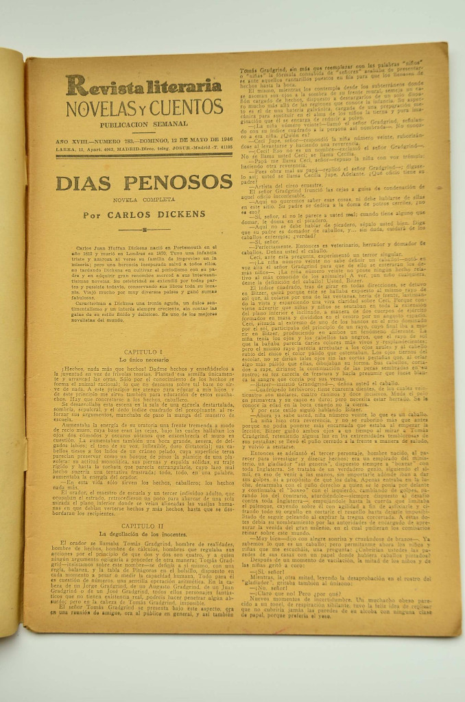 Libros: D&iacute;as penosos - DICKENS, Charles - Foto 2