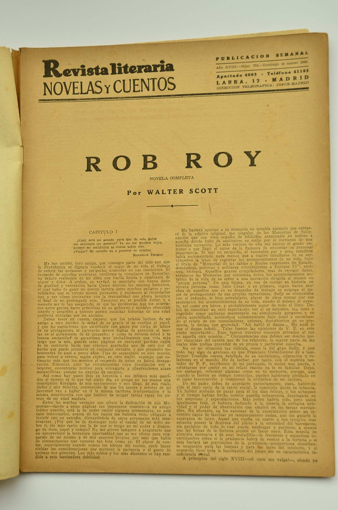 Libros: Rob Roy - SCOTT, Walter - Foto 2